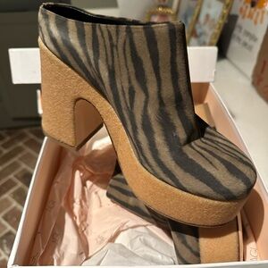 AGL sista suede mule NEW